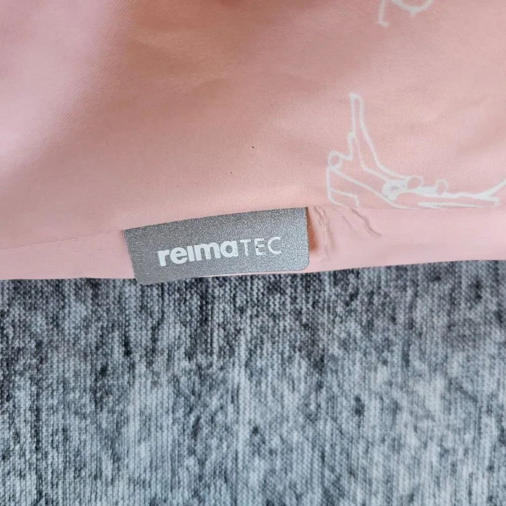 Reima Waterproof Reimatec Toddler Snowsuit Pink Mauve Winter Scene Size 18-24M